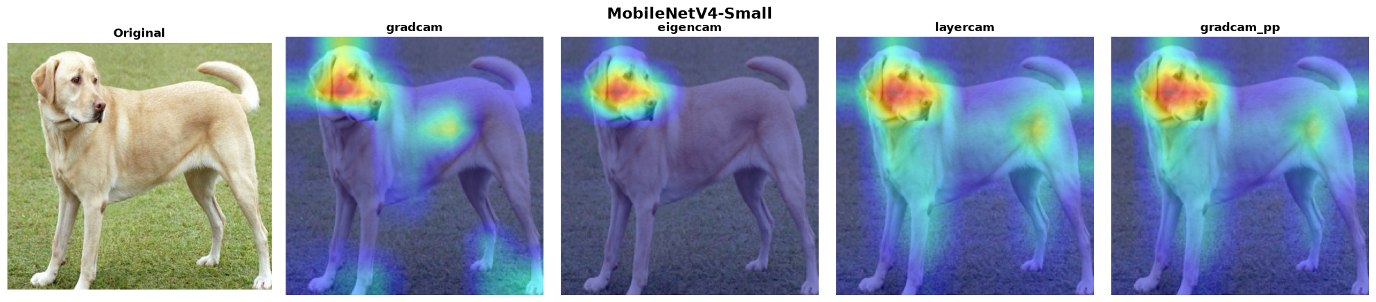 MobileNetV4-Small — 4 methods verified